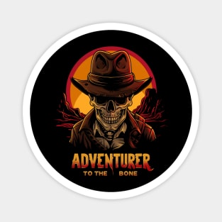 Adventurer to the Bone - Sunset - Indy Magnet